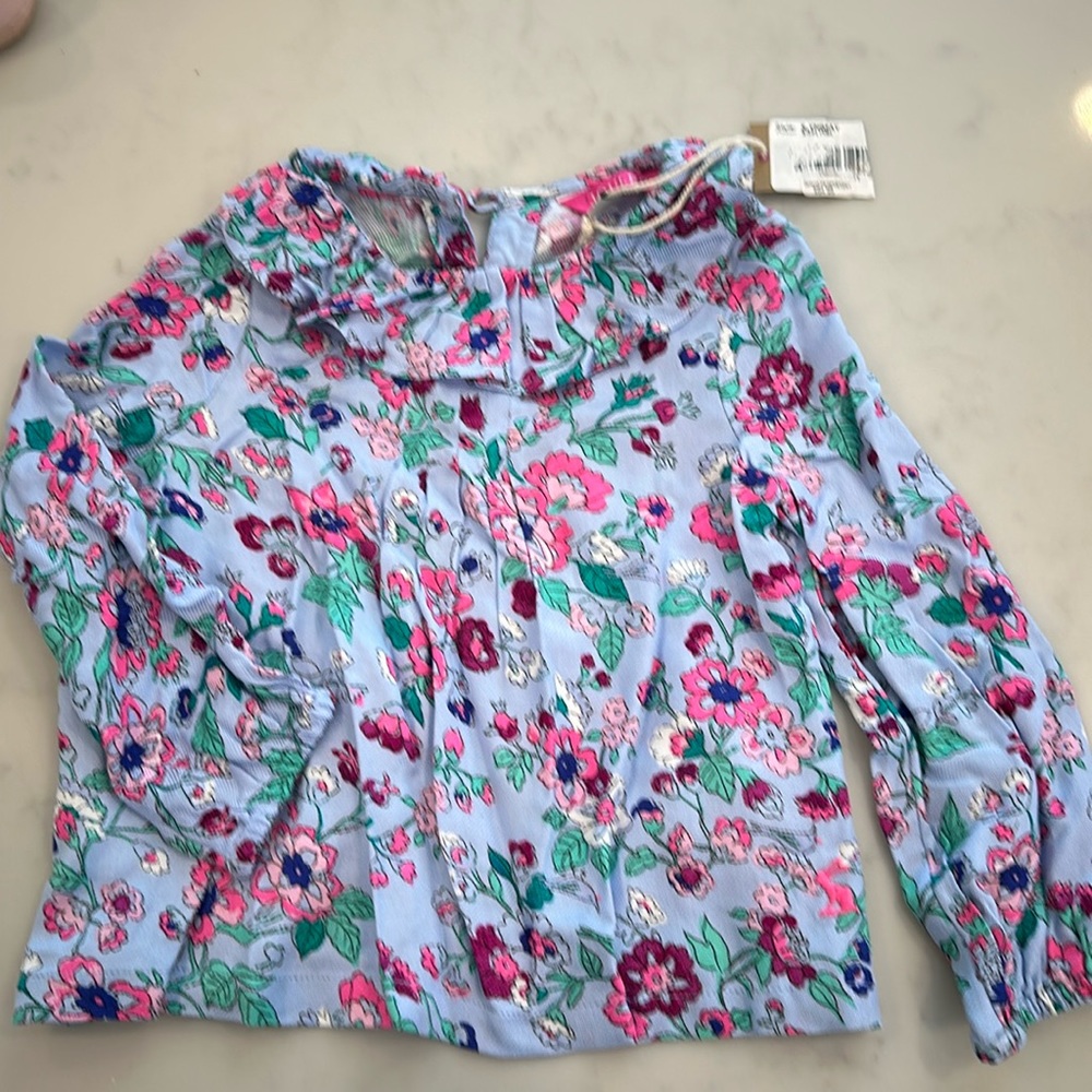NWT Joules floral blouse 2Y